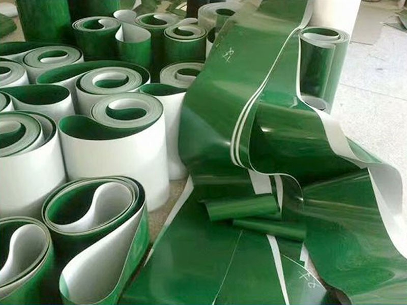 绿色PVC输送带 轻型pvc输送带 厂家