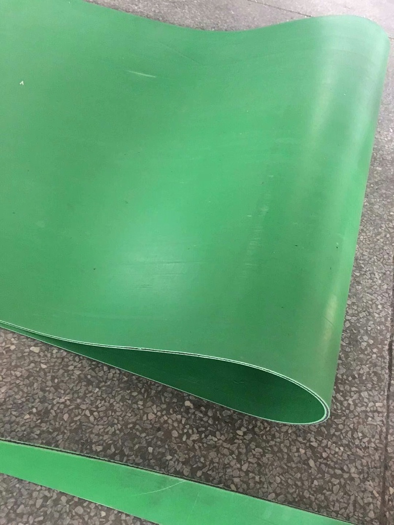 5.0厚国产绿色橡胶输送带psb